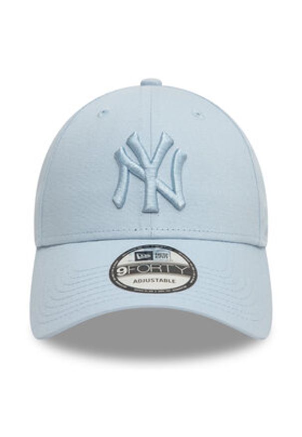 New Era Czapka z daszkiem League Essential 9Forty New York Yankees 60595154 Błękitny. Kolor: niebieski. Materiał: materiał, bawełna