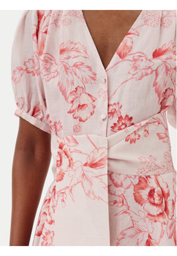 Marella Sukienka letnia Regard 2513221312 Różowy Regular Fit. Kolor: różowy. Sezon: lato