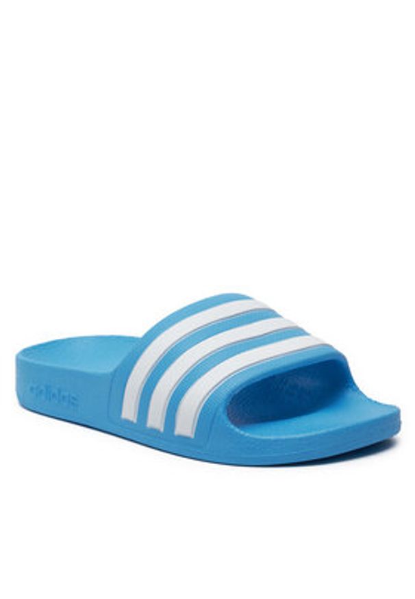 Adidas - adidas Klapki adilette Aqua Slides Kids ID2621 Niebieski. Kolor: niebieski. Materiał: syntetyk