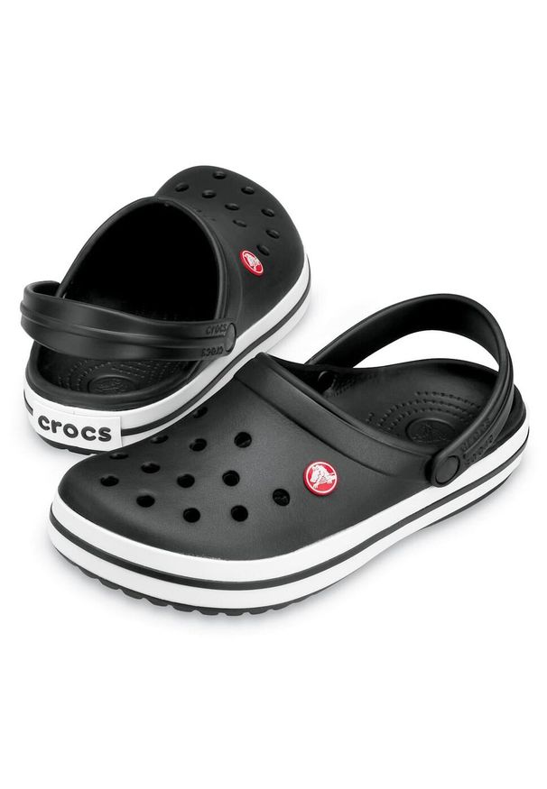Crocs Crocband Zueco. Kolor: biały, wielokolorowy, czarny. Materiał: materiał, syntetyk