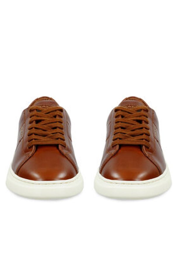 GANT - Gant Sneakersy 31631018 Brązowy. Kolor: brązowy. Materiał: skóra