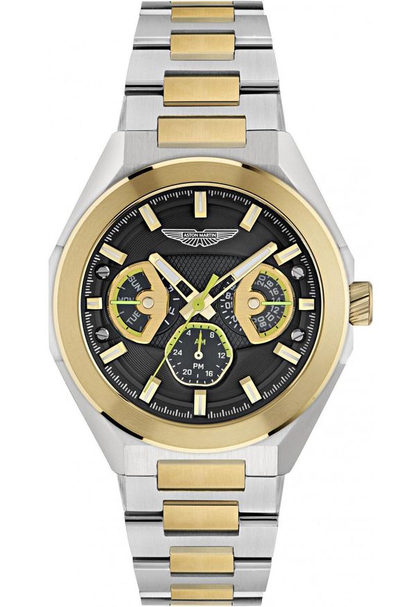 Zegarek męski Aston Martin MTRI1F504 srebrny. Kolor: srebrny