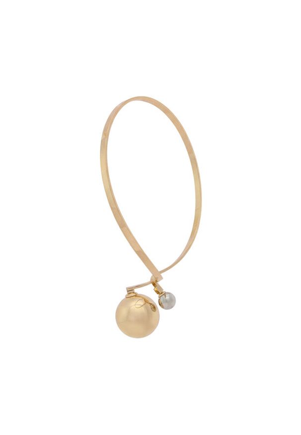 Weekend Max Mara Naszyjnik 2615751054650 Złoty. Materiał: metalowe. Kolor: złoty