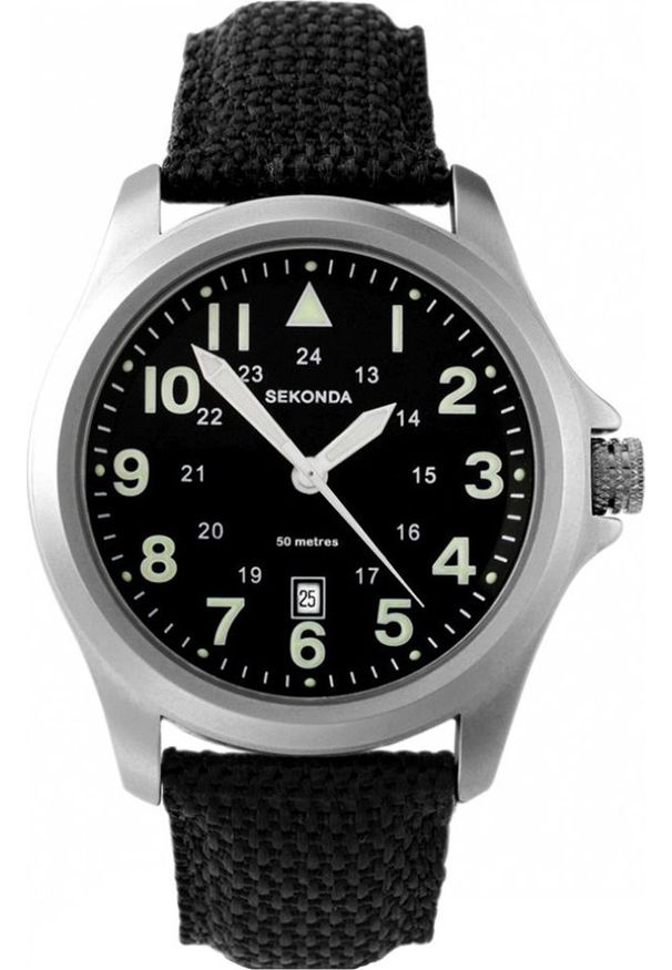 Zegarek Sekonda Zegarek męski Sekonda 3347 czarny. Kolor: czarny