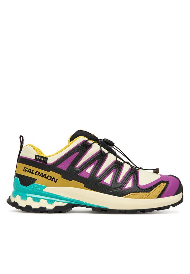 salomon - Buty do biegania Salomon. Kolor: żółty. Technologia: Gore-Tex