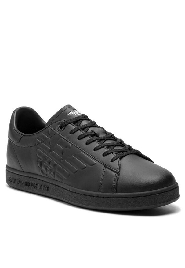 EA7 Emporio Armani Sneakersy X8X001 XCC51 A083 Czarny. Kolor: czarny. Materiał: skóra