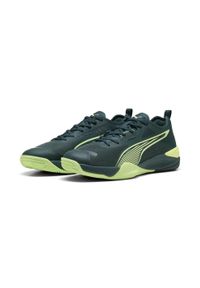 Puma - Buty do piłki ręcznej unisex Eliminate NITRO™ 4 PUMA. Kolor: żółty, wielokolorowy, zielony