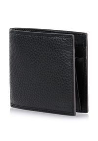 Ochnik - Niezapinany czarny skórzany portfel męski z RFID. Kolor: czarny. Materiał: skóra #3