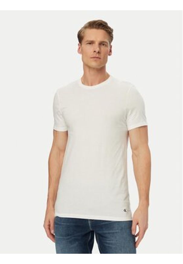 Calvin Klein Underwear Komplet t-shirtów LV00NB4051 Kolorowy Regular Fit. Materiał: bawełna. Wzór: kolorowy