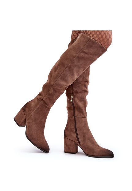 Choco closet◎　0527 Beżowe czółenka z kokardą