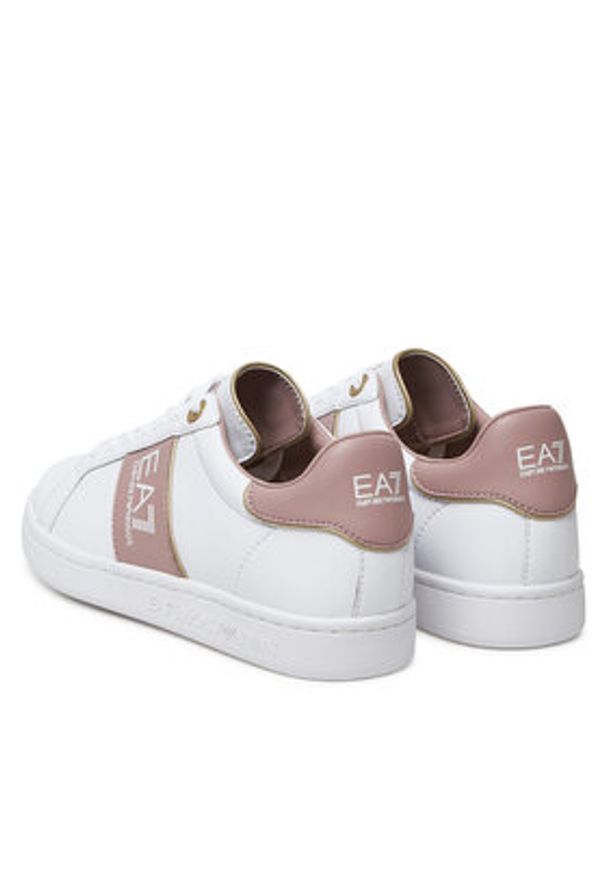 EA7 Emporio Armani Sneakersy X8X102 XK346 U445 Biały. Kolor: biały. Materiał: skóra