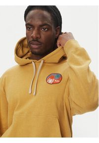 RVCA Bluza 23A411503 Żółty Regular Fit. Kolor: żółty. Materiał: bawełna #3