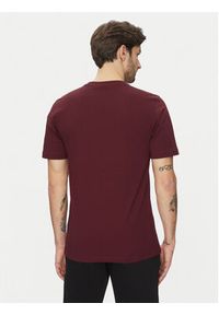 Adidas - adidas T-Shirt Trefoil Essentials JC9992 Bordowy Regular Fit. Kolor: czerwony. Materiał: bawełna #3