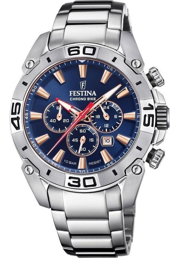 Zegarek Festina Zegarek Męski Festina 20543/4 Chrono Bike F20543 4 + długopis 2021