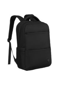DAVID JONES - plecak podróżny David Jones PC-050 czarny. Kolor: czarny. Styl: biznesowy, klasyczny, casual
