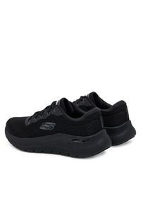 skechers - Skechers Sneakersy Arch Fit 2.0 232700/BBK Czarny. Kolor: czarny. Materiał: materiał #5