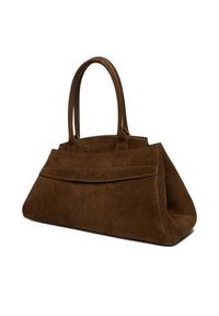 Gino Rossi - GINO ROSSI Torebka EO-LA224-19156A Brązowy. Kolor: brązowy. Materiał: zamszowe, skórzane #6
