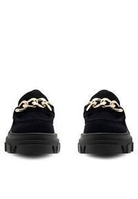 Badura Loafersy SOPHIA-01 Czarny. Kolor: czarny. Materiał: zamsz, skóra #6