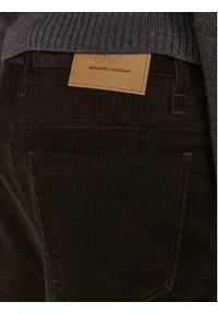 AMI PARIS - AMI Paris Spodnie materiałowe HTR102 CO0089 Brązowy Regular Fit. Kolor: brązowy. Materiał: sztruks #3