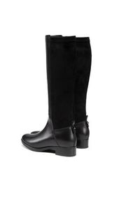 Geox Kozaki D Felicity D D16G1D 043JZ C9999 Czarny. Kolor: czarny. Materiał: skóra #4