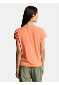 Polo Ralph Lauren T-Shirt 211898698024 Pomarańczowy Regular Fit. Typ kołnierza: polo. Kolor: pomarańczowy. Materiał: bawełna