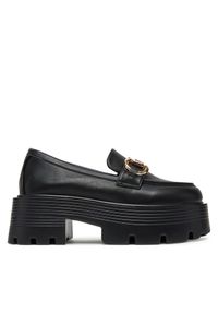 Loafersy DeeZee. Kolor: czarny