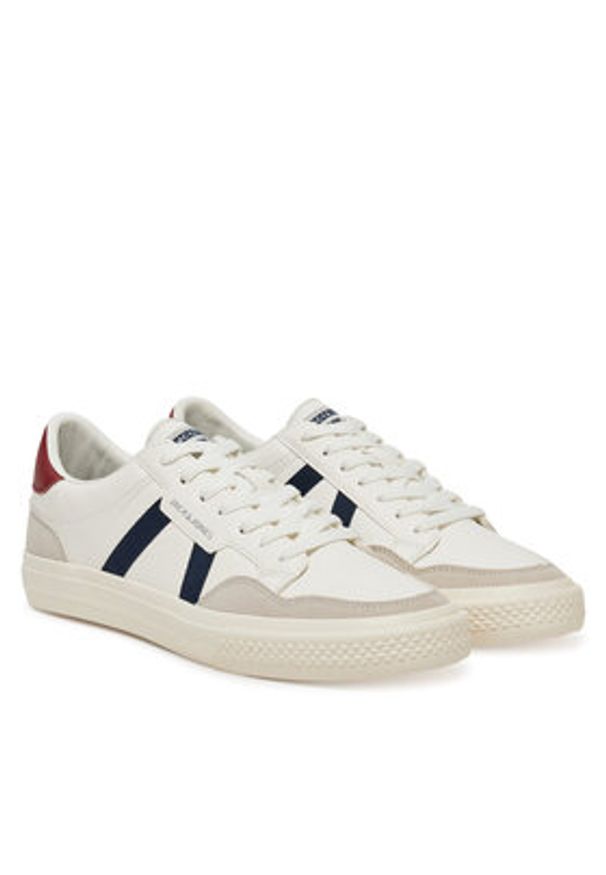 Jack & Jones - Jack&Jones Sneakersy Morden 12215496 Biały. Kolor: biały. Materiał: skóra