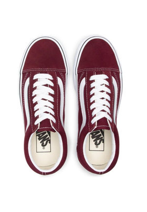 Vans Tenisówki Old Skool VN0A38G15U71 Bordowy. Kolor: czerwony. Materiał: materiał