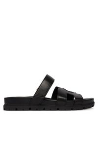 Guess Klapki FLJFAS ELE03 Czarny. Kolor: czarny. Materiał: skóra #1