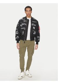 Alpha Industries Kurtka bomber MA-1 Peace 156136 Czarny Regular Fit. Kolor: czarny. Materiał: syntetyk #5