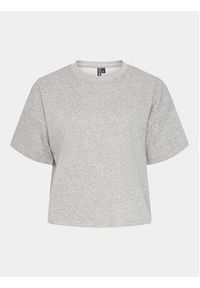 Pieces T-Shirt Chilli Summer 17118870 Szary Loose Fit. Kolor: szary. Materiał: syntetyk, bawełna #3
