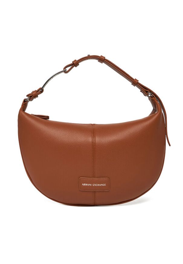 Armani Exchange Torebka XW001574 AF15632 U6048 Brązowy. Kolor: brązowy. Materiał: skórzane