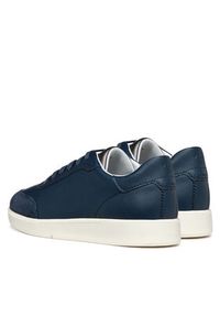 Geox Sneakersy D Meleda D55UGA 05422 C4002 Granatowy. Kolor: niebieski. Materiał: skóra #4