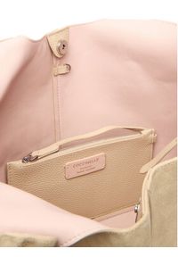 Coccinelle Torebka THE Coccinelle C-Easy E1 THE 11 01 01 Beżowy. Kolor: beżowy. Materiał: skórzane, zamszowe #5