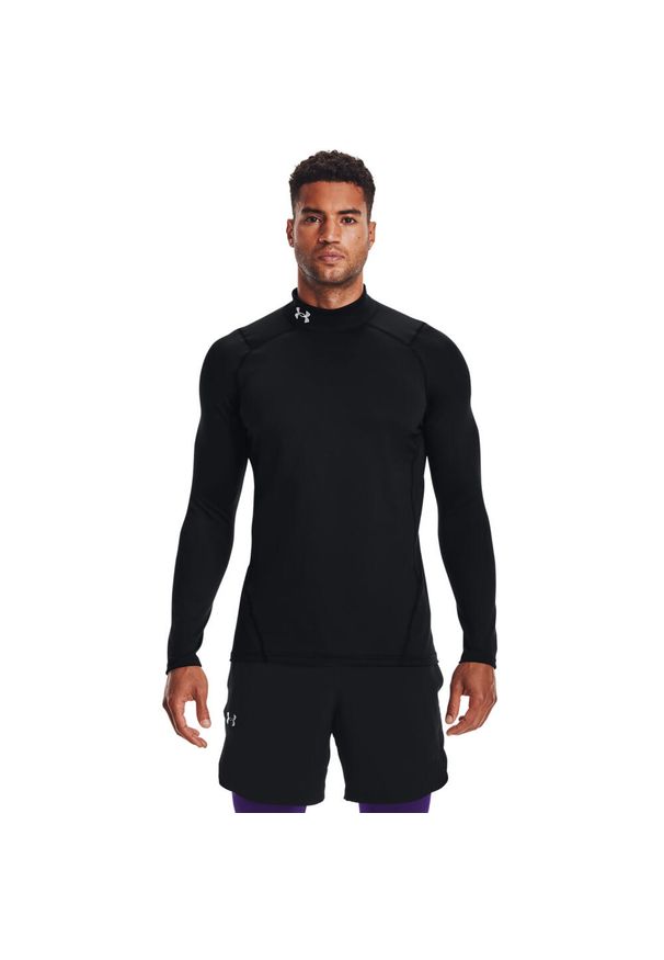 Koszulka treningowa męska Under Armour 1366066001. Kolor: wielokolorowy, szary, czarny. Długość rękawa: długi rękaw. Długość: długie. Sport: bieganie