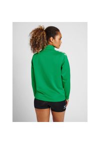 Bluza sportowa damska Hummel half zip Core XK. Kolor: zielony. Materiał: dresówka #1