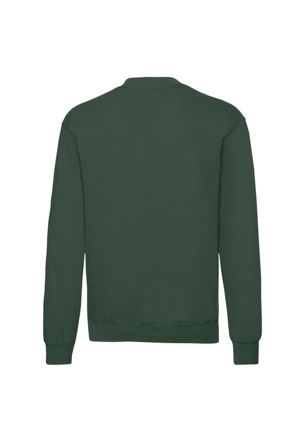 FRUIT OF THE LOOM - Klasyczna Bluza Rozpinana Unisex Dla Dorosłych. Kolor: zielony