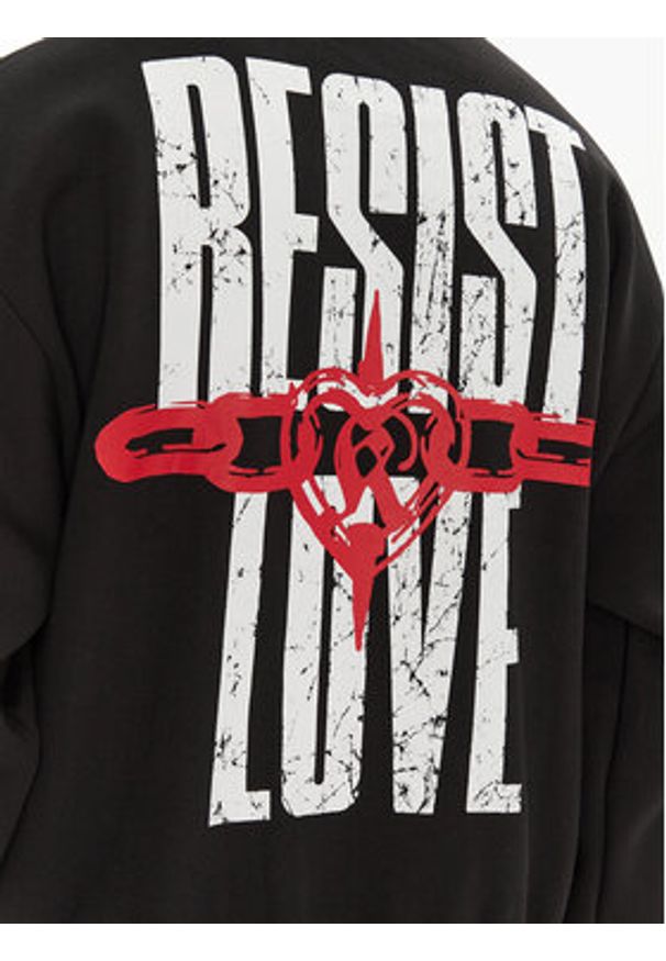 Karl Kani Bluza Resist Love 60200036 Czarny Regular Fit. Kolor: czarny. Materiał: bawełna