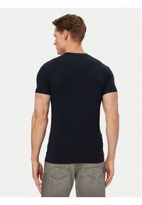 Emporio Armani Underwear T-Shirt EM000375 AF18890 UB102 Niebieski Slim Fit. Kolor: niebieski. Materiał: bawełna #4