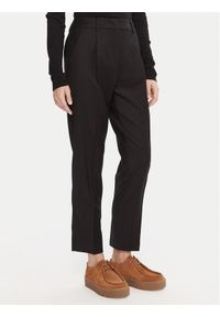 Weekend Max Mara Spodnie materiałowe Caldaia 2525136152 Czarny Regular Fit. Kolor: czarny. Materiał: wełna #1