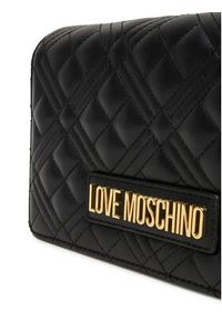 Love Moschino - LOVE MOSCHINO Torebka JC4079PP1NLA0000 Czarny. Kolor: czarny. Materiał: skórzane #3