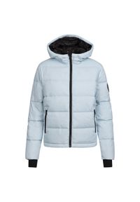 TRESPASS - Kurtka Puchowa Damska Mariana DLX. Kolor: niebieski. Materiał: puch. Sport: turystyka piesza #1