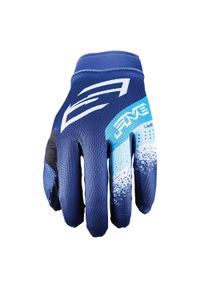 FIVE GLOVES - Rękawiczki XR-LITE - PASKI NIEBIESKIE (niebieskie) - XL/11. Kolor: niebieski. Wzór: paski. Sport: kolarstwo #1