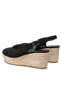 Jenny Fairy Espadryle TS5249-01 Czarny. Kolor: czarny. Materiał: materiał #3