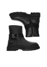 G-Star RAW - G-Star Raw Botki CEO-WI45-VR-3400-02 Czarny. Kolor: czarny. Materiał: skóra