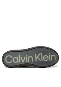 Calvin Klein Sneakersy Low Top Lace Up Wool HM0HM01597 Szary. Kolor: szary. Materiał: materiał