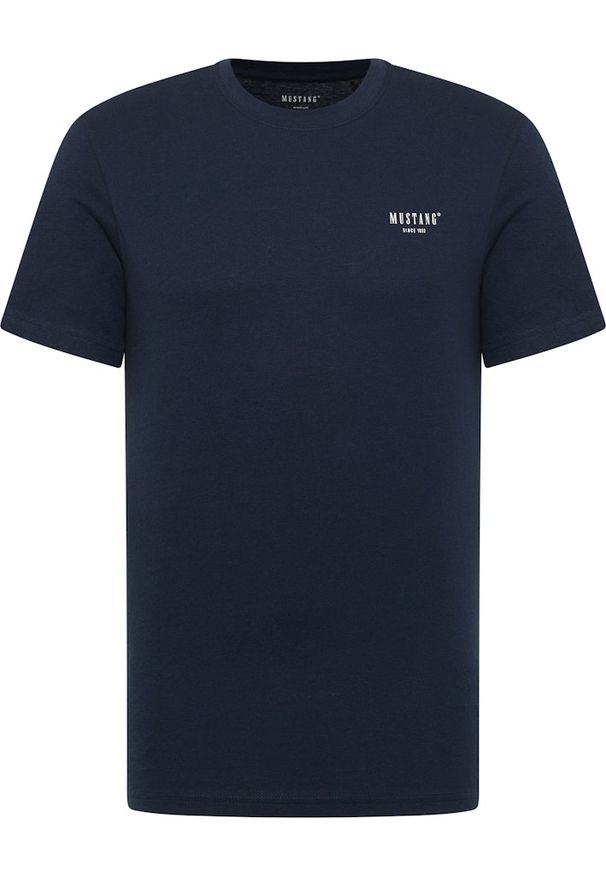 Męski T-Shirt Mustang Style Austin Dark Sapphire 1016273 4136