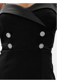 Rinascimento Sukienka wieczorowa CFC0019405002 Czarny Regular Fit. Kolor: czarny. Materiał: syntetyk. Styl: wizytowy #4
