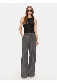 Guess Top W5GP06 KCS10 Czarny Regular Fit. Kolor: czarny. Materiał: bawełna #4