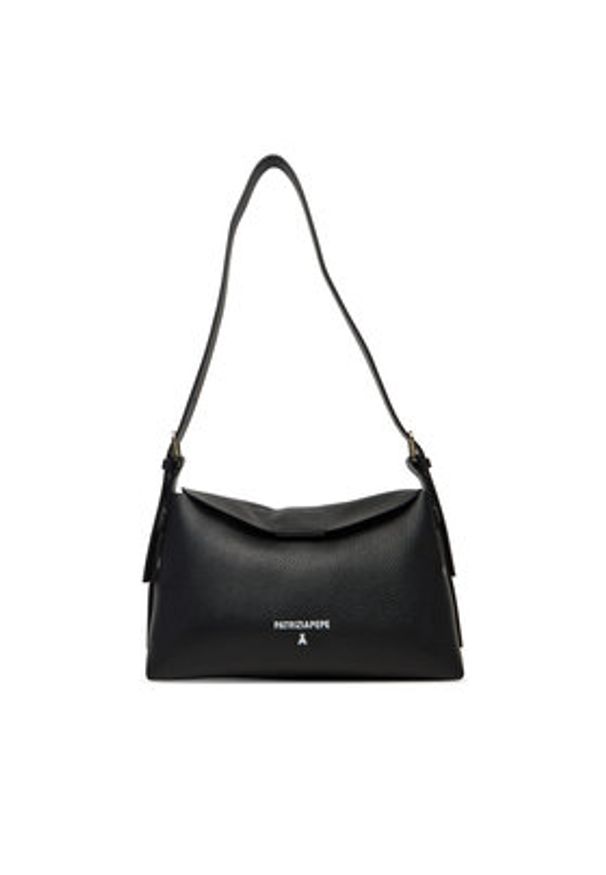 Patrizia Pepe Torebka 8B0256/L148-K103 Czarny. Kolor: czarny. Materiał: skórzane